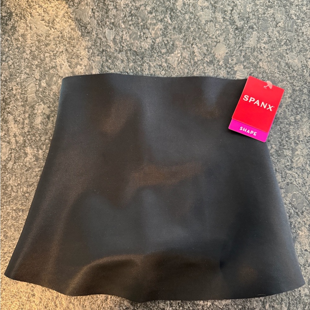 SPANX Sleek Black Mini Skirt